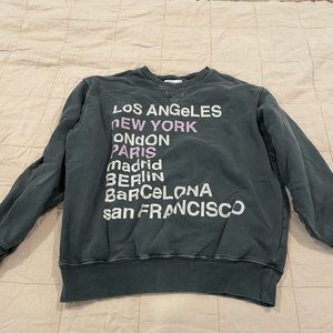 Anine Bing cities sweater